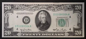 Gem UNC 1950 $20 Cleveland district Federal Reserve Note * - Picture 1 of 3
