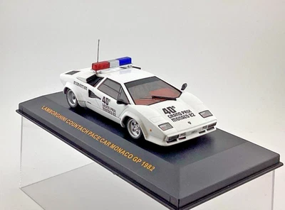 IXO Escala 1:43 CLC018 Lamborghini Countach Pace Car Monaco GP 1982 Foto 1 de 4