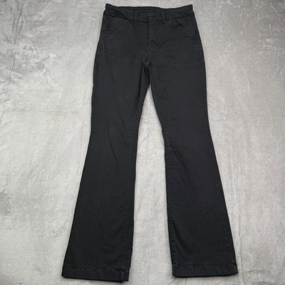 American Eagle Pants Womens 4 Short Black High Rise Kick Bootcut Preppy Stretch - Image 1 of 4