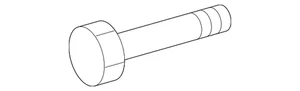 Genuine Honda Strut Mount Bolt 90168-TBA-A10 - Picture 1 of 2