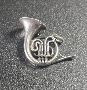 Dije de instrumento de cuerno francés de plata esterlina James Avery - Imagen 1 de 6