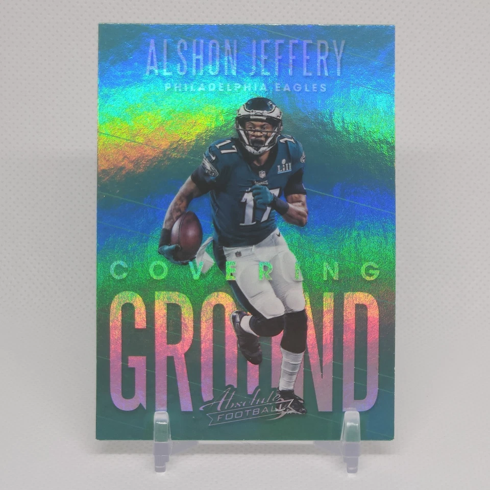 2018 Panini Absolute #CG-AJ Alshon Jeffery "Covering Ground" Philadelphia Eagles - Image 1 of 2