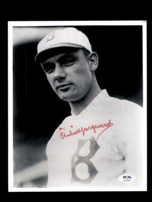 Rube Marquard PSA DNA Signed  8x10 Photo Autograph Dodgers - Image 1 of 3