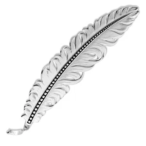 Montana Silversmiths Classic Hat Feather - Hats Add-Ons - Hf4059Bk - Picture 1 of 2
