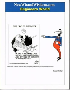 Humor - Engineers World Roger Pickar George Buchanan - Picture 1 of 2