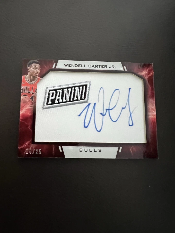 WENDELL CARTER JR PANINI 2019 AUTO #14/25 - Image 1 of 4