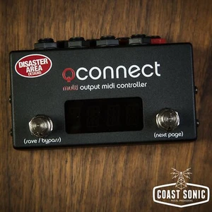 Disaster Area qCONNECT Quarter-Inch MIDI Interface and Controller - Picture 1 of 2