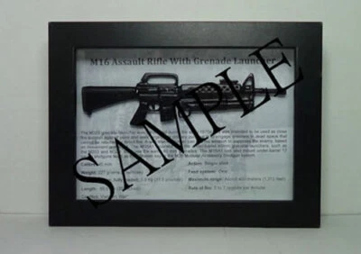 Rifle de asalto M16 con lanzagranadas - Guerra de Vietnam Foto 1 de 2