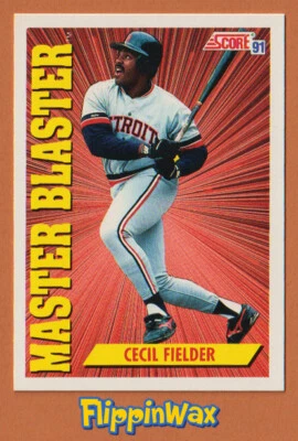 1991 Score - Cecil Fielder #693 - Image 1 of 2