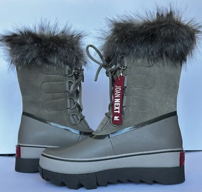 NUEVO - Sorel Joan of Arctic Next - Impermeable NL3357-365 -- Salvia - Talla 7.5 Foto 1 de 4