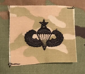 US Army Senior Parachutist Badge OCP Sew-On - Picture 1 of 3