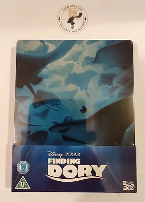 Disney PIXAR's Finding Dory 3D/2D Limited Edition Blu-ray Steelbook *Region FREE - Image 1 of 4
