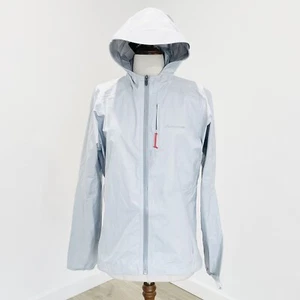 Macpac Womens Tempo Jacket size 10 Lightweight Hiking Rain Jacket Grey  New $499 - Picture 1 of 5