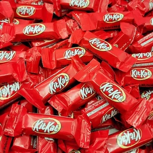 KIT KAT Milk Chocolate Crisp Wafers Bulk & Delicious Miniatures Candy (4 Pounds) - Picture 1 of 12