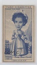 1949 Turf Famous Film Stars Tobacco Margaret Leighton #47 z6d