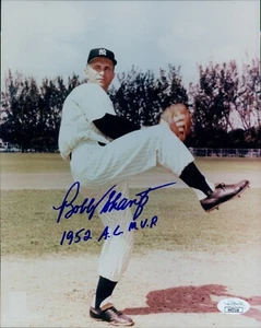 Bobby Shantz New York Yankees Signed 8x10 Glossy Photo JSA Authenticated - Picture 1 of 2