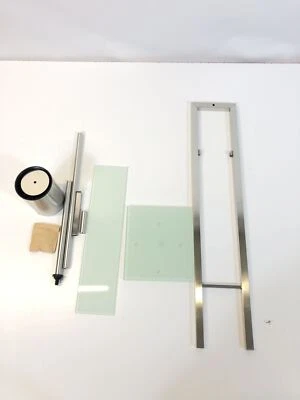 WENKO Set WC Rivalta, Acciaio Inox, 3in1, Opaco, 23x70x18cm, Argento - Immagine 1 di 4