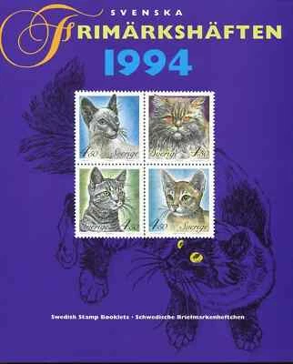 Sweden Swedish Official Complete Stamp Booklets Mint MNH Year Set Folder 1994 - Image 1 of 4