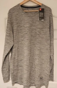 Under Armour Loose Coupe Lache Heather Gray Lightweight Shirt Mens 2XL NWT  - Picture 1 of 4