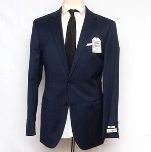 44L Jos A Bank Sportcoat Blazer Jacket Slim Fit Blue D060352 37KA - Picture 1 of 10
