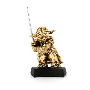 Star Wars Limited Edition Master Yoda Gilt Figurine By Royal Selangor EC4323A - Picture 1 of 5