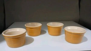 Le Creuset 10-29 Ribbed Custard Ramekins. Set of 4. Made in France. - Picture 1 of 4