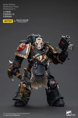 Figura Coleccionable JOYTOY 1:18 JT00546 Space Wolves Deathsworn Pack Deathsworn 5 Foto 1 de 4