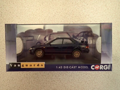 Corgi Vanguards 1:43 VA12107 Subaru Impreza Type RS STi V.11 555 Blue BNIB - Изображение 1 из 4