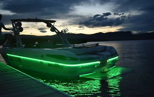 Pontoon Boats Yachts and Dock LED Lights 100' WIFI / Bluetooth Copntrolled - Picture 1 of 12