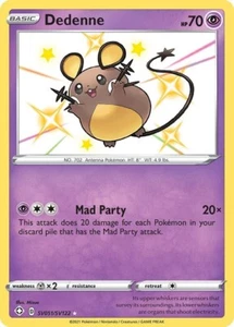 Dedenne SV051/SV122 Shining Fates: Shiny Vault Holo quasi nuovo lucido - Foto 1 di 1