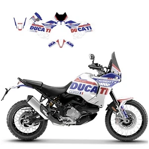 Kit Grafiche Adesivi Ducati Desert X Corse Versione France Tour 2022 2023 2024 - Picture 1 of 3