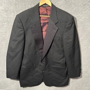 Ira Lish Pleated Pant 2 Piece Suit Set Men's L Black - Picture 1 of 14