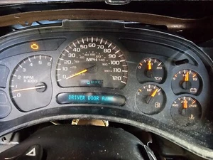 ✅ Genuine OeM03-07 SILVERADO SIERRA Tahoe Suburban Yukon Gauge CLUSTER 202k - Picture 1 of 2