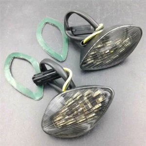 For 2004-2005 Honda CBR1000RR Motorcycle Smoke LED Turn Signal Light Flush Mount - Picture 1 of 4