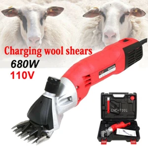680W Sheep Shears Electric Goat Clipper Grooming Livestock Shears 110V - Picture 1 of 6