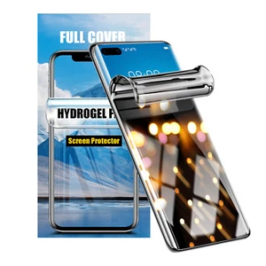 2PCS / Set Protection d'écran Transparente Hydrogel Privacy pour Samsung Galaxy Series - Photo 1 sur 6