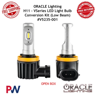 Oracle Lighting H11 - VSeries Led Light Bulb Conversion Kit (Low Beam) V5235-001 - Image 1 of 4
