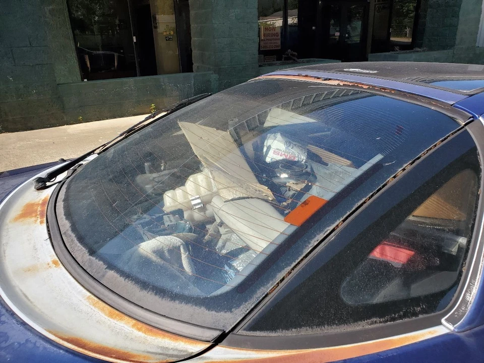 1991 1992 1993 1994 Mitsubishi 3000GT VR4 OEM Rear Back Glass - Image 1 of 4