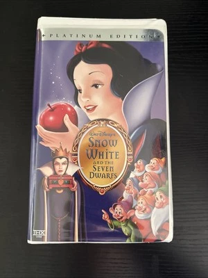 Snow White And The Seven Dwarfs: Platinum Edition VHS *Tested* - Image 1 of 4