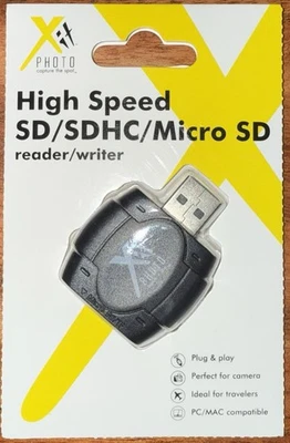 Xit High Speed SD/SDHC/Micro-SD Reader/Writer - Image 1 of 2