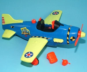 INCREDIBLE CRASH DUMMIES CRASH PLANE 100% COMPLETE 1992 TYCO - Picture 1 of 3