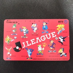 Tarjeta Telefónica J.LEAGUE Retro NTT De Colección Usada De Japón Rara No.O424 - Imagen 1 de 4