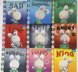 When I'm Feeling Children's Emotions Series x9 Book Set 24.5cm Trace Moroney H/C - Picture 1 of 24