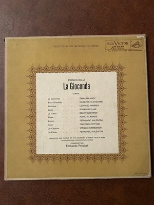 3xLP Box Set Ponchielli-La Gioconda Milanov/Di Stefano/Warren LM-6139 Vinyl 12'' - Image 1 of 2
