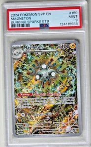 PSA 9 MAGNETON 2024 Pokemon Black Star Promo #159 - Picture 1 of 2