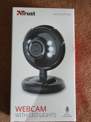 Trust Spotlight PRO Webcam with LED Lights Ungeöffnet in OVP - Bild 1 von 3