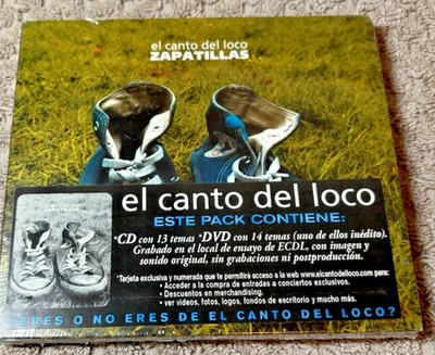 El Canto del Loco - Zapatillas [CD + DVD]  - new/sealed Foto 1 de 2