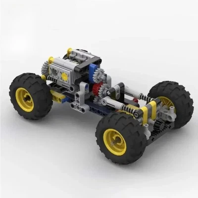 Technical Bricks MOC-46233 DIY Dune Buggy Chassis Building Kit Suspension System - Image 1 of 4