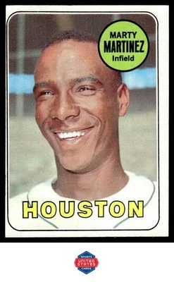 1969 Topps #337 Marty Martinez - Image 1 of 2
