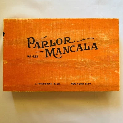 Vintage Authentic 1926 Pressman & Co. Parlor Mancala No. 423 Game Instructions - Image 1 of 4